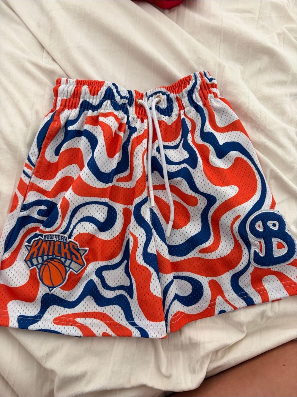 Adult xs (runs small) Orange & Blue Basketball Shorts